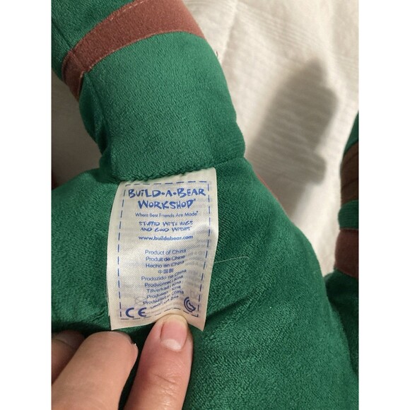 Build A Bear 2014 TMNT Raphael Plush Red Teenage Mutant Ninja Turtle BAB - Picture 5 of 6